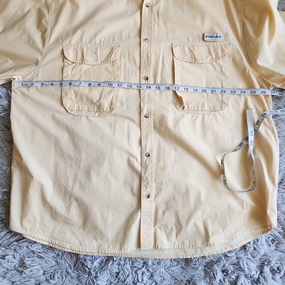 Buckhorn River Button Up Shirt Men's‎ 3XL Short Sleeve Vented Fishing BoxC - Picture 5 of 10